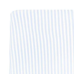 Mini Crib Sheet in Small Mist Stripe