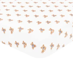 Mini Crib Sheet in Teddy Bear