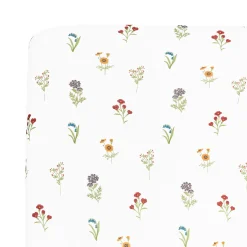 Mini Crib Sheet in Wildflower