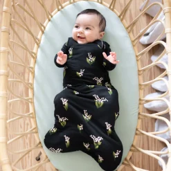 Oval Bassinet Sheet in Sage