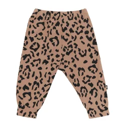 Pant in Latte Leopard