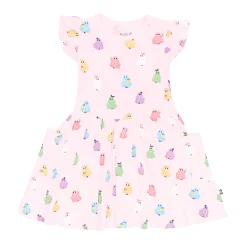 Pocket Dress in Pastel Ghost