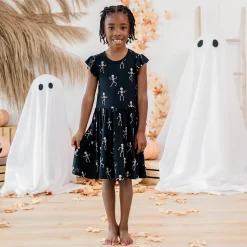 Pocket Dress in Skeleton
