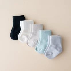 Quarter Socks Combo 5-Pack in Neutral set