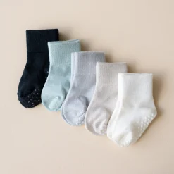 Quarter Socks Combo 5-Pack in Neutral set