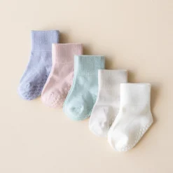 Quarter Socks Combo 5-Pack in Pastel set
