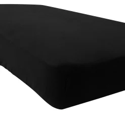 Ribbed Crib Sheet in Midnight