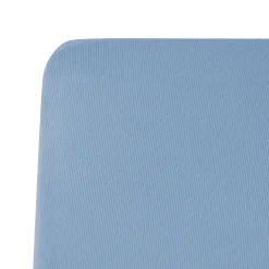 Ribbed Crib Sheet in Slate