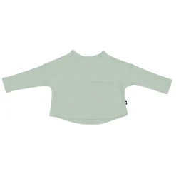 Ribbed Drop Shoulder Top in Thyme
