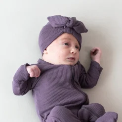 Ribbed Headwrap in Currant