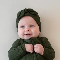 Ribbed Headwrap in Fir