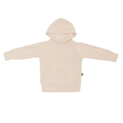 Ribbed Hoodie in Bisque