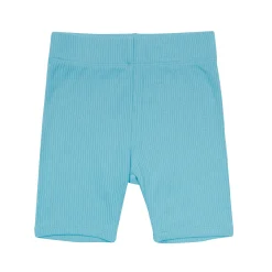 Ribbed Toddler Biker Shorts in Makai