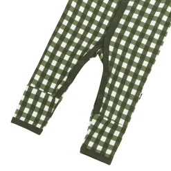 Romper in Gingham Fir