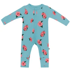Romper in Hibiscus