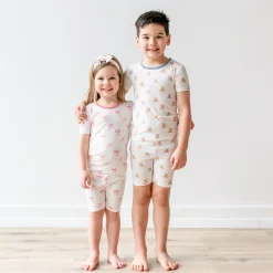 Short Sleeve Pajamas in Bow