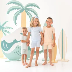 Short Sleeve Pajamas in Dew