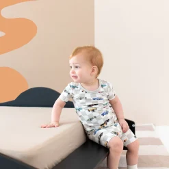 Short Sleeve Pajamas in Fast and Fierce