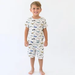 Short Sleeve Pajamas in Fast and Fierce