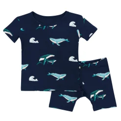 Short Sleeve Pajamas in Humpback