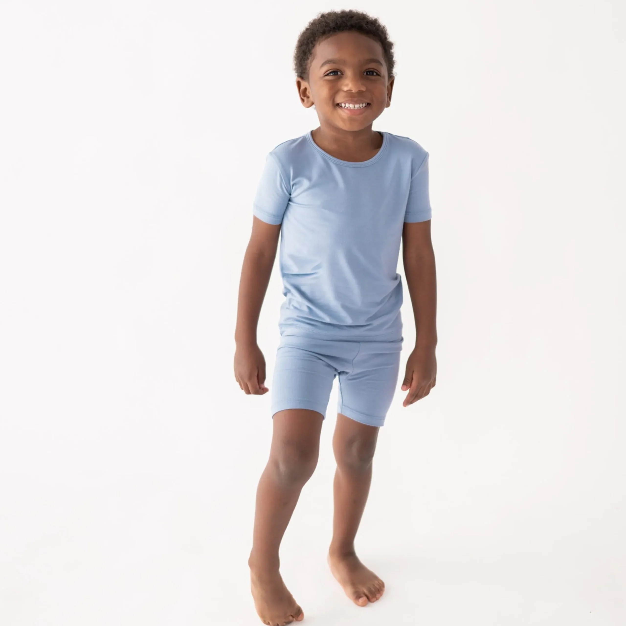 Short Sleeve Pajamas in Slate