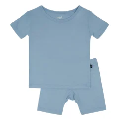 Short Sleeve Pajamas in Slate