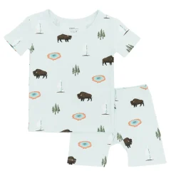 Short Sleeve Pajamas in Yellowstone