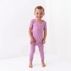 Short Sleeve with Pants Pajamas in Poi