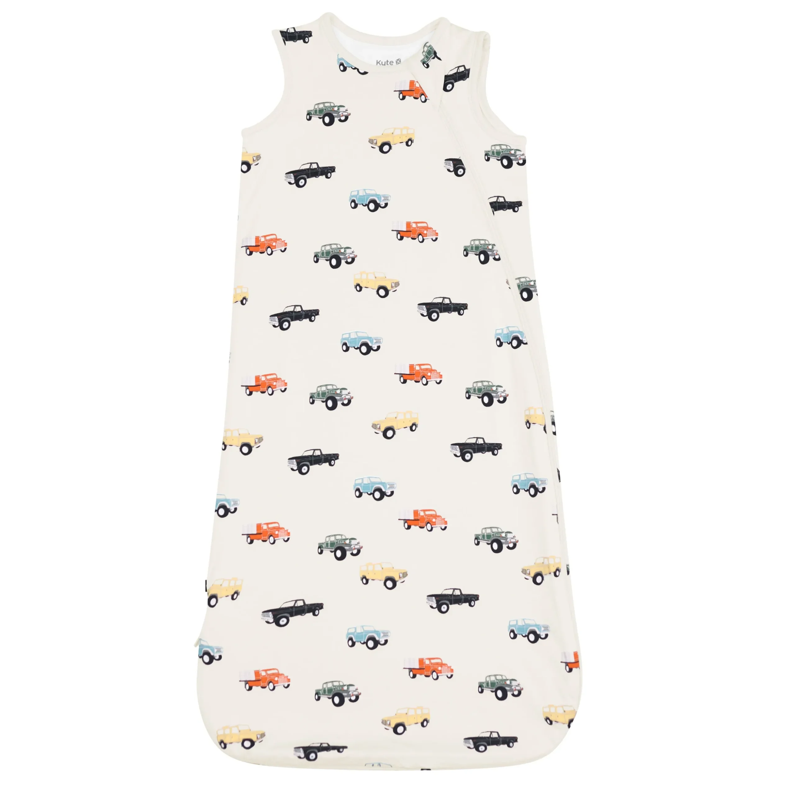 Sleep Bag in Vintage Truck 0.5