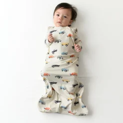 Sleep Bag in Vintage Truck 0.5