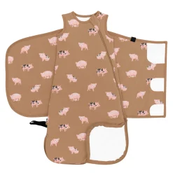 Sleep Bag Swaddler in Pig 1.0