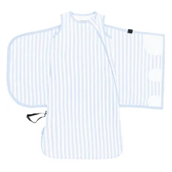 Sleep Bag Swaddler in Small Mist Stripe 1.0