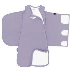 Sleep Bag Swaddler in Taro 1.0