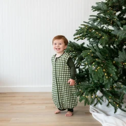 Sleep Bag Walker in Gingham Fir 1.0