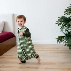 Sleep Bag Walker in Gingham Fir 1.0
