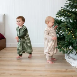 Sleep Bag Walker in Gingham Fir 1.0