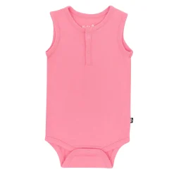 Sleeveless Bodysuit in Guava