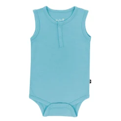 Sleeveless Bodysuit in Makai