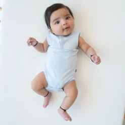 Sleeveless Bodysuit in Mist