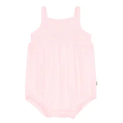 Smocked Bubble Romper in Sakura