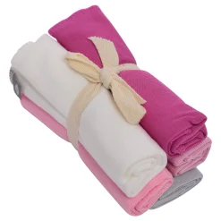 Solid Washcloth Combo 5-Pack in Pastel