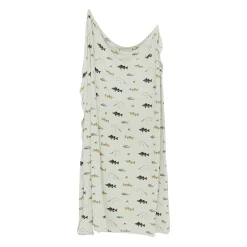 Swaddle Blanket in Fishing