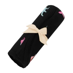 Swaddle Blanket in Midnight Roar