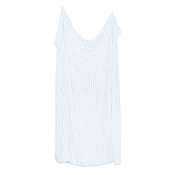 Swaddle Blanket in Small Mist Stripe