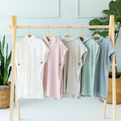 Swim Poncho in Cloud