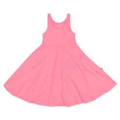 Tank Twirl Dress in Guava