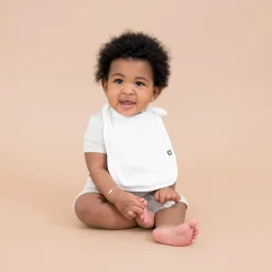 Terry Pocket Bib in Cloud