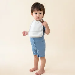 Terry Pocket Bib in Oat