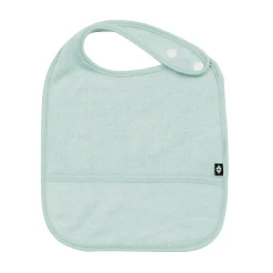 Terry Pocket Bib in Sage