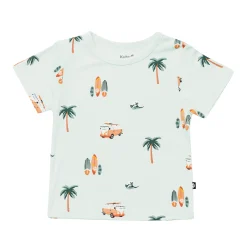 Toddler Basic Tee in Dew Surf